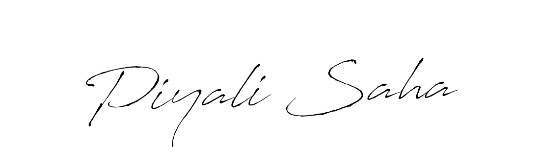 Create a beautiful signature design for name Piyali Saha. With this signature (Antro_Vectra) fonts, you can make a handwritten signature for free. Piyali Saha signature style 6 images and pictures png