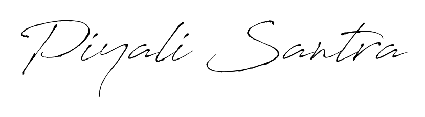 A stylish, flowing autograph style designed for name Piyali Santra using Antro_Vectra typography. Perfect for digital creative projects. Piyali Santra signature style 6 images and pictures png