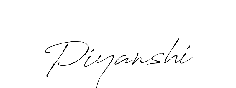 How to make Piyanshi signature? Antro_Vectra is a professional autograph style. Create handwritten signature for Piyanshi name. Piyanshi signature style 6 images and pictures png