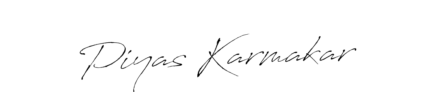 How to make Piyas Karmakar name signature. Use Antro_Vectra style for creating short signs online. This is the latest handwritten sign. Piyas Karmakar signature style 6 images and pictures png