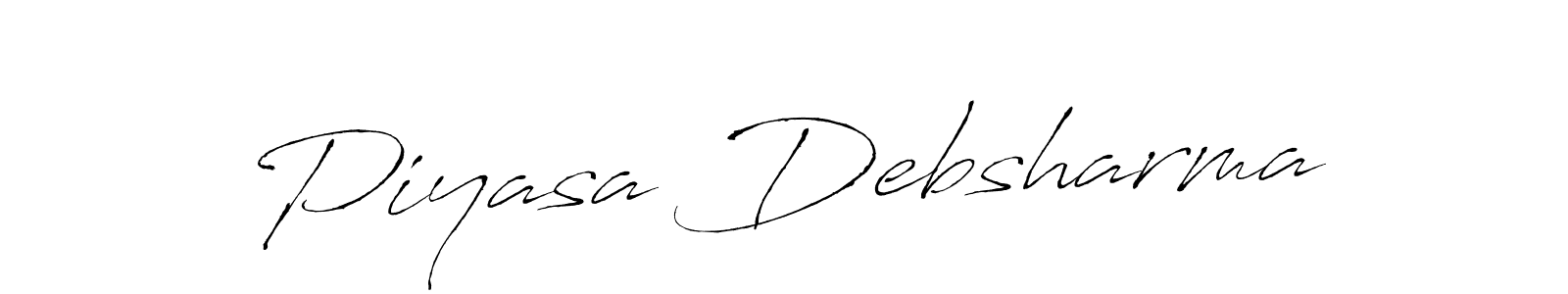Similarly Antro_Vectra is the best handwritten signature design. Signature creator online .You can use it as an online autograph creator for name Piyasa Debsharma. Piyasa Debsharma signature style 6 images and pictures png