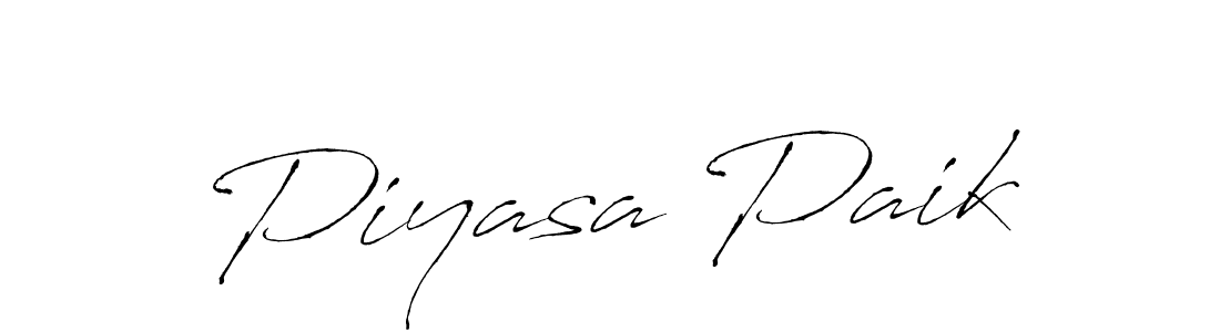 Design your own signature with our free online signature maker. With this signature software, you can create a handwritten (Antro_Vectra) signature for name Piyasa Paik. Piyasa Paik signature style 6 images and pictures png