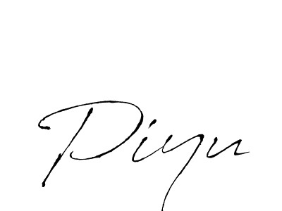 Similarly Antro_Vectra is the best handwritten signature design. Signature creator online .You can use it as an online autograph creator for name Piyu. Piyu signature style 6 images and pictures png