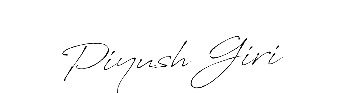 Also You can easily find your signature by using the search form. We will create Piyush Giri name handwritten signature images for you free of cost using Antro_Vectra sign style. Piyush Giri signature style 6 images and pictures png