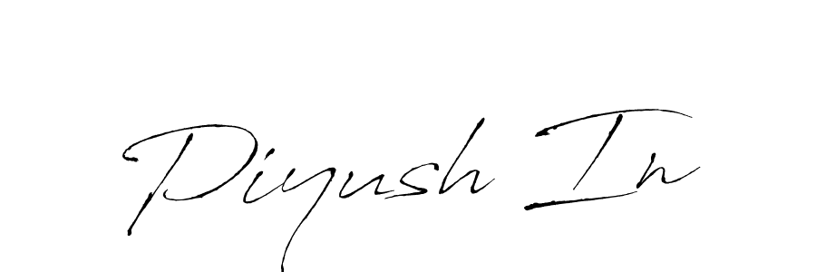 if you are searching for the best signature style for your name Piyush In. so please give up your signature search. here we have designed multiple signature styles  using Antro_Vectra. Piyush In signature style 6 images and pictures png