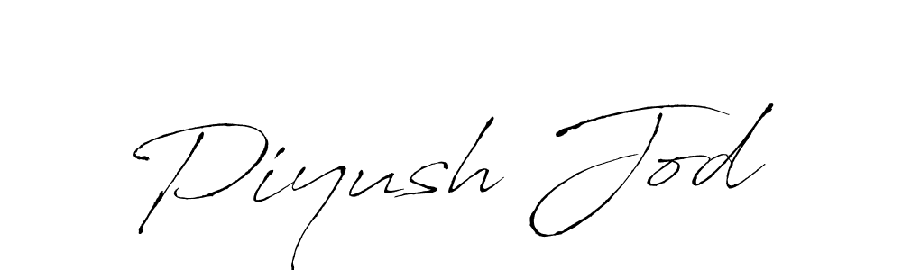 if you are searching for the best signature style for your name Piyush Jod. so please give up your signature search. here we have designed multiple signature styles  using Antro_Vectra. Piyush Jod signature style 6 images and pictures png