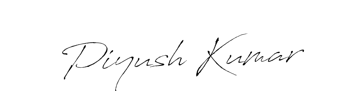 Piyush Kumar stylish signature style. Best Handwritten Sign (Antro_Vectra) for my name. Handwritten Signature Collection Ideas for my name Piyush Kumar. Piyush Kumar signature style 6 images and pictures png