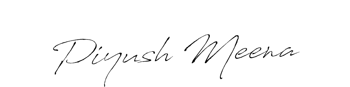 Also we have Piyush Meena name is the best signature style. Create professional handwritten signature collection using Antro_Vectra autograph style. Piyush Meena signature style 6 images and pictures png