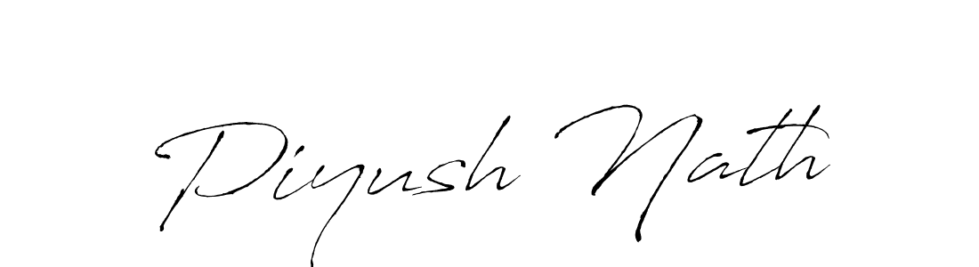 It looks lik you need a new signature style for name Piyush Nath. Design unique handwritten (Antro_Vectra) signature with our free signature maker in just a few clicks. Piyush Nath signature style 6 images and pictures png