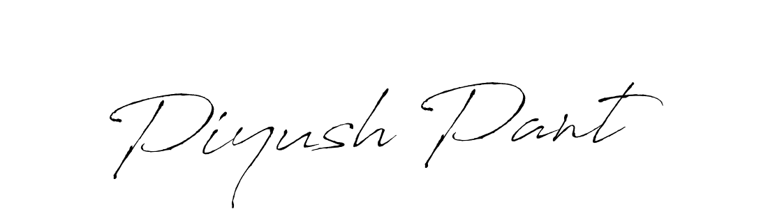 You should practise on your own different ways (Antro_Vectra) to write your name (Piyush Pant) in signature. don't let someone else do it for you. Piyush Pant signature style 6 images and pictures png