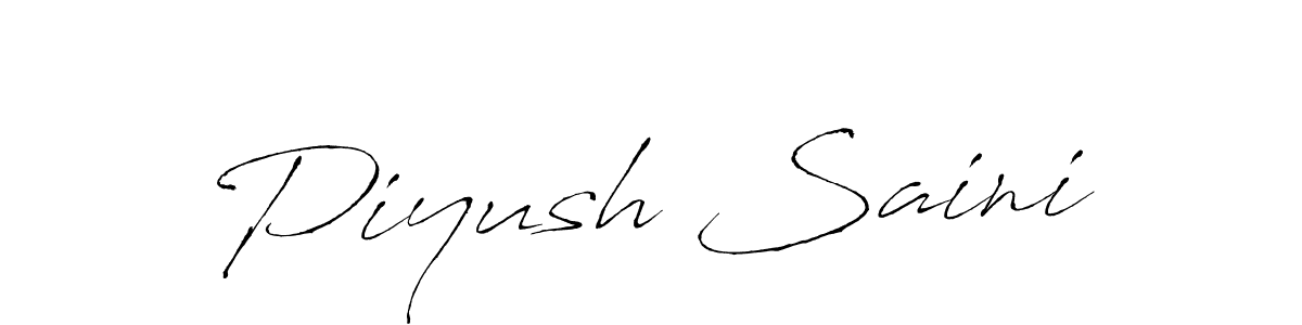 if you are searching for the best signature style for your name Piyush Saini. so please give up your signature search. here we have designed multiple signature styles  using Antro_Vectra. Piyush Saini signature style 6 images and pictures png