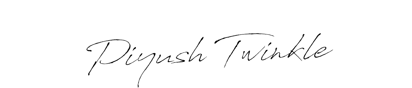 if you are searching for the best signature style for your name Piyush Twinkle. so please give up your signature search. here we have designed multiple signature styles  using Antro_Vectra. Piyush Twinkle signature style 6 images and pictures png