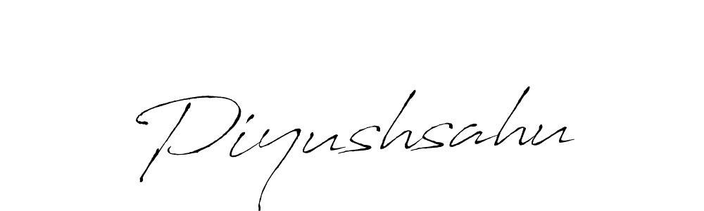 You should practise on your own different ways (Antro_Vectra) to write your name (Piyushsahu) in signature. don't let someone else do it for you. Piyushsahu signature style 6 images and pictures png