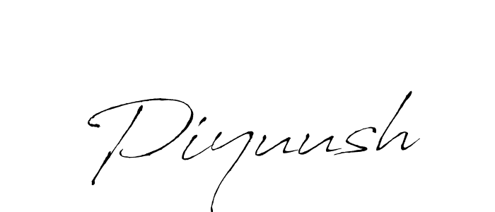 It looks lik you need a new signature style for name Piyuush. Design unique handwritten (Antro_Vectra) signature with our free signature maker in just a few clicks. Piyuush signature style 6 images and pictures png