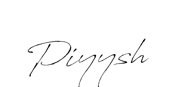 The best way (Antro_Vectra) to make a short signature is to pick only two or three words in your name. The name Piyysh include a total of six letters. For converting this name. Piyysh signature style 6 images and pictures png