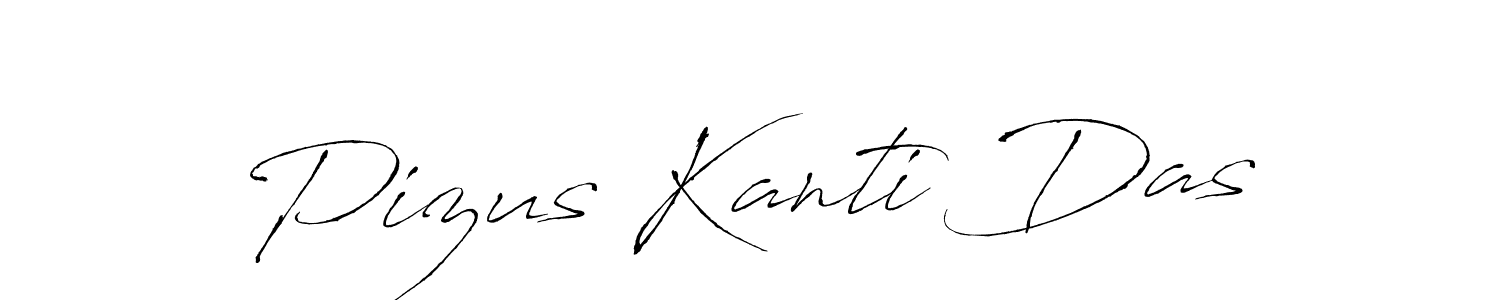 Create a beautiful signature design for name Pizus Kanti Das. With this signature (Antro_Vectra) fonts, you can make a handwritten signature for free. Pizus Kanti Das signature style 6 images and pictures png