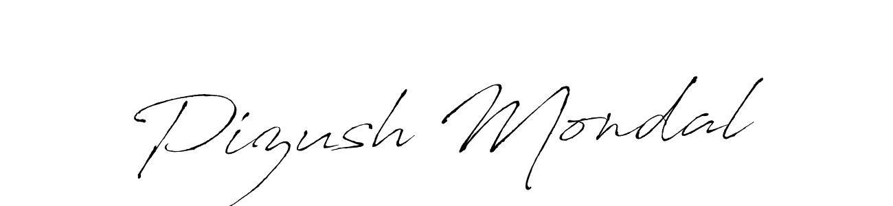 Also we have Pizush Mondal name is the best signature style. Create professional handwritten signature collection using Antro_Vectra autograph style. Pizush Mondal signature style 6 images and pictures png