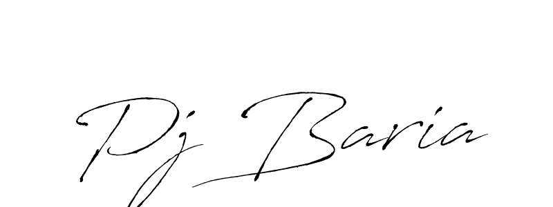 It looks lik you need a new signature style for name Pj Baria. Design unique handwritten (Antro_Vectra) signature with our free signature maker in just a few clicks. Pj Baria signature style 6 images and pictures png