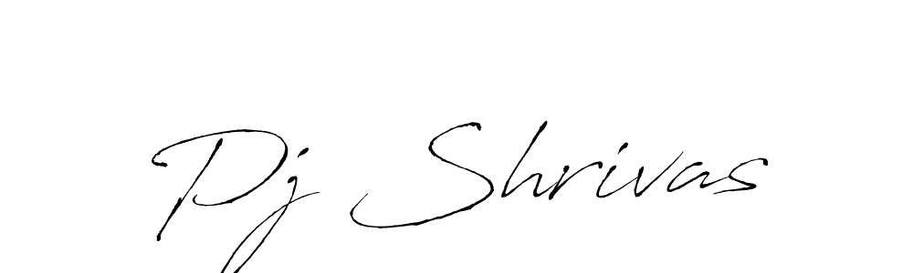 Make a beautiful signature design for name Pj Shrivas. Use this online signature maker to create a handwritten signature for free. Pj Shrivas signature style 6 images and pictures png