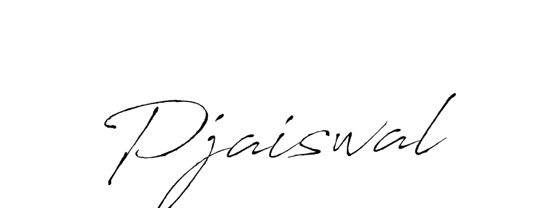 How to make Pjaiswal signature? Antro_Vectra is a professional autograph style. Create handwritten signature for Pjaiswal name. Pjaiswal signature style 6 images and pictures png