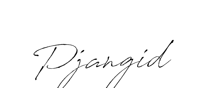 if you are searching for the best signature style for your name Pjangid. so please give up your signature search. here we have designed multiple signature styles  using Antro_Vectra. Pjangid signature style 6 images and pictures png