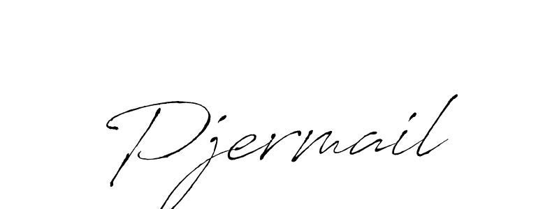 How to Draw Pjermail signature style? Antro_Vectra is a latest design signature styles for name Pjermail. Pjermail signature style 6 images and pictures png