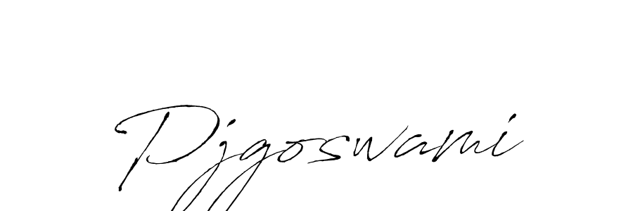 It looks lik you need a new signature style for name Pjgoswami. Design unique handwritten (Antro_Vectra) signature with our free signature maker in just a few clicks. Pjgoswami signature style 6 images and pictures png