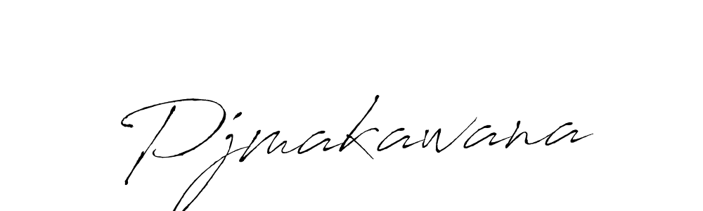 This is the best signature style for the Pjmakawana name. Also you like these signature font (Antro_Vectra). Mix name signature. Pjmakawana signature style 6 images and pictures png