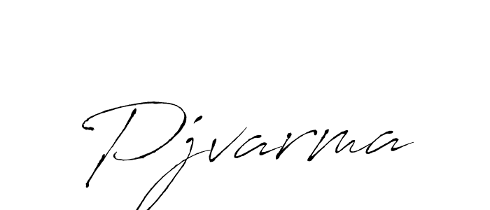How to make Pjvarma signature? Antro_Vectra is a professional autograph style. Create handwritten signature for Pjvarma name. Pjvarma signature style 6 images and pictures png