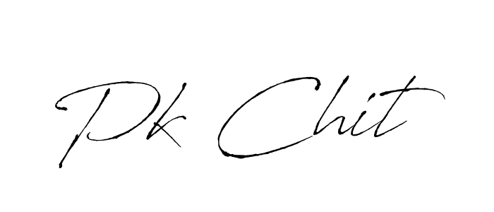 Make a beautiful signature design for name Pk Chit. Use this online signature maker to create a handwritten signature for free. Pk Chit signature style 6 images and pictures png