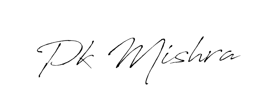 How to make Pk Mishra name signature. Use Antro_Vectra style for creating short signs online. This is the latest handwritten sign. Pk Mishra signature style 6 images and pictures png