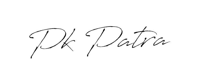 Make a beautiful signature design for name Pk Patra. Use this online signature maker to create a handwritten signature for free. Pk Patra signature style 6 images and pictures png