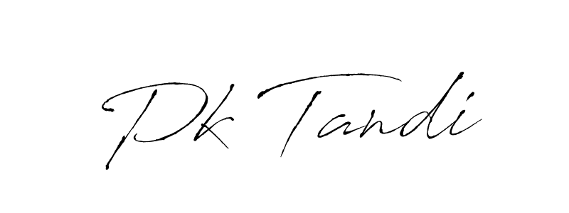 Also we have Pk Tandi name is the best signature style. Create professional handwritten signature collection using Antro_Vectra autograph style. Pk Tandi signature style 6 images and pictures png