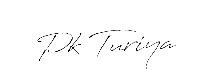 Once you've used our free online signature maker to create your best signature Antro_Vectra style, it's time to enjoy all of the benefits that Pk Turiya name signing documents. Pk Turiya signature style 6 images and pictures png