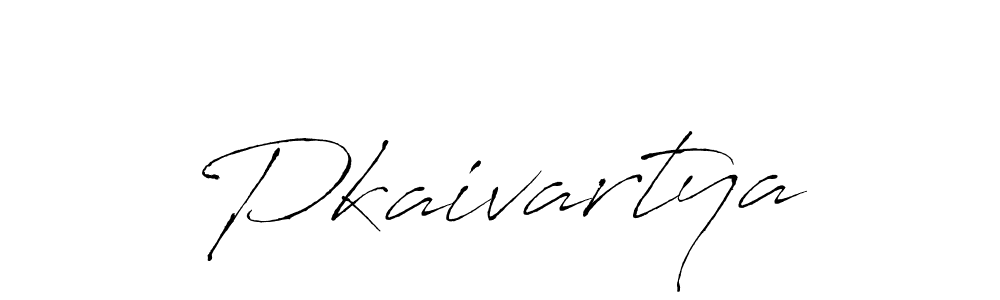 Make a beautiful signature design for name Pkaivartya. With this signature (Antro_Vectra) style, you can create a handwritten signature for free. Pkaivartya signature style 6 images and pictures png