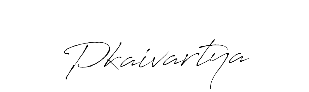 Make a beautiful signature design for name Pkaivartya. With this signature (Antro_Vectra) style, you can create a handwritten signature for free. Pkaivartya signature style 6 images and pictures png