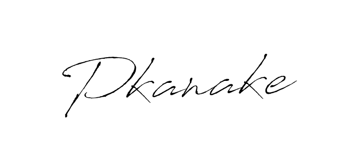 Use a signature maker to create a handwritten signature online. With this signature software, you can design (Antro_Vectra) your own signature for name Pkanake. Pkanake signature style 6 images and pictures png