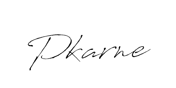 Create a beautiful signature design for name Pkarne. With this signature (Antro_Vectra) fonts, you can make a handwritten signature for free. Pkarne signature style 6 images and pictures png