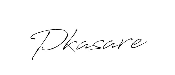 You should practise on your own different ways (Antro_Vectra) to write your name (Pkasare) in signature. don't let someone else do it for you. Pkasare signature style 6 images and pictures png