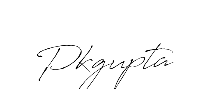 Pkgupta stylish signature style. Best Handwritten Sign (Antro_Vectra) for my name. Handwritten Signature Collection Ideas for my name Pkgupta. Pkgupta signature style 6 images and pictures png