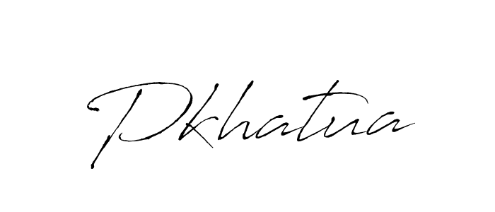 Use a signature maker to create a handwritten signature online. With this signature software, you can design (Antro_Vectra) your own signature for name Pkhatua. Pkhatua signature style 6 images and pictures png