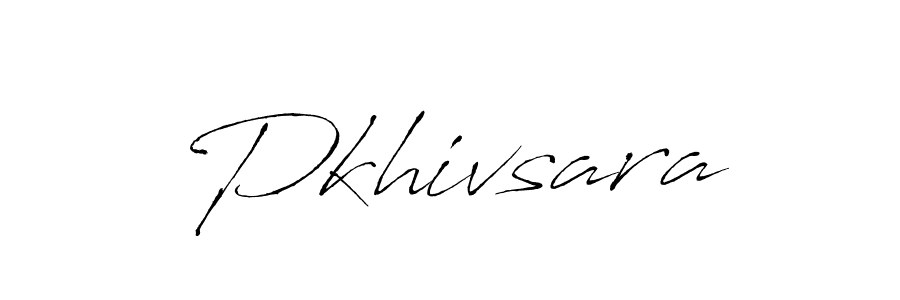 Make a beautiful signature design for name Pkhivsara. With this signature (Antro_Vectra) style, you can create a handwritten signature for free. Pkhivsara signature style 6 images and pictures png