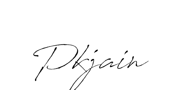 Create a beautiful signature design for name Pkjain. With this signature (Antro_Vectra) fonts, you can make a handwritten signature for free. Pkjain signature style 6 images and pictures png