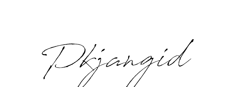 The best way (Antro_Vectra) to make a short signature is to pick only two or three words in your name. The name Pkjangid include a total of six letters. For converting this name. Pkjangid signature style 6 images and pictures png