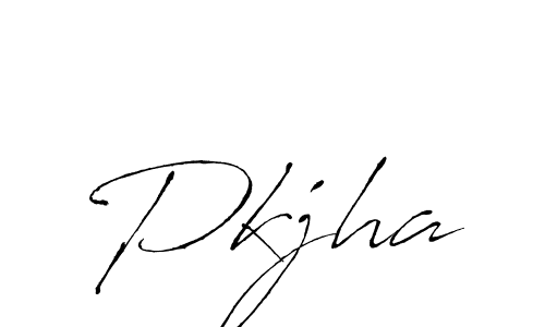 Pkjha stylish signature style. Best Handwritten Sign (Antro_Vectra) for my name. Handwritten Signature Collection Ideas for my name Pkjha. Pkjha signature style 6 images and pictures png