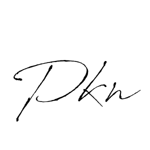 Design your own signature with our free online signature maker. With this signature software, you can create a handwritten (Antro_Vectra) signature for name Pkn. Pkn signature style 6 images and pictures png