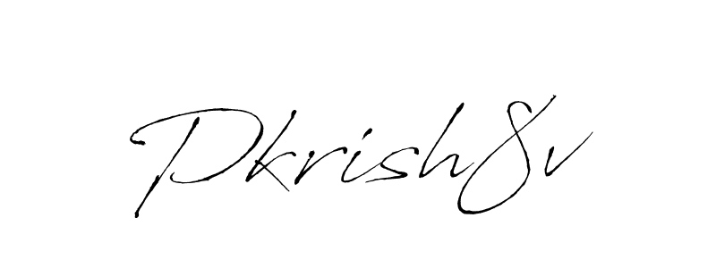 if you are searching for the best signature style for your name Pkrish8v. so please give up your signature search. here we have designed multiple signature styles  using Antro_Vectra. Pkrish8v signature style 6 images and pictures png