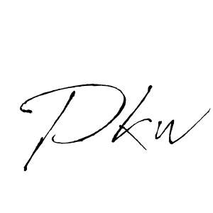 if you are searching for the best signature style for your name Pkw. so please give up your signature search. here we have designed multiple signature styles  using Antro_Vectra. Pkw signature style 6 images and pictures png