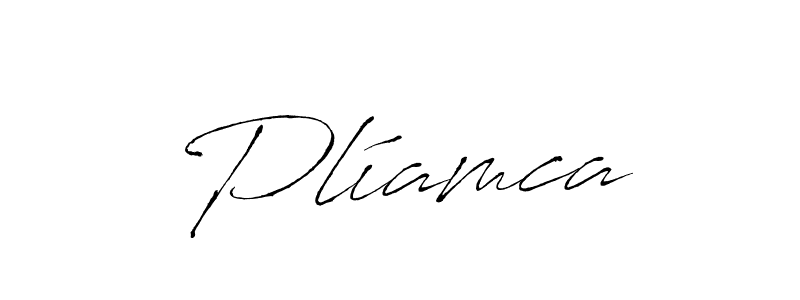 Antro_Vectra is a professional signature style that is perfect for those who want to add a touch of class to their signature. It is also a great choice for those who want to make their signature more unique. Get Plíamca name to fancy signature for free. Plíamca signature style 6 images and pictures png