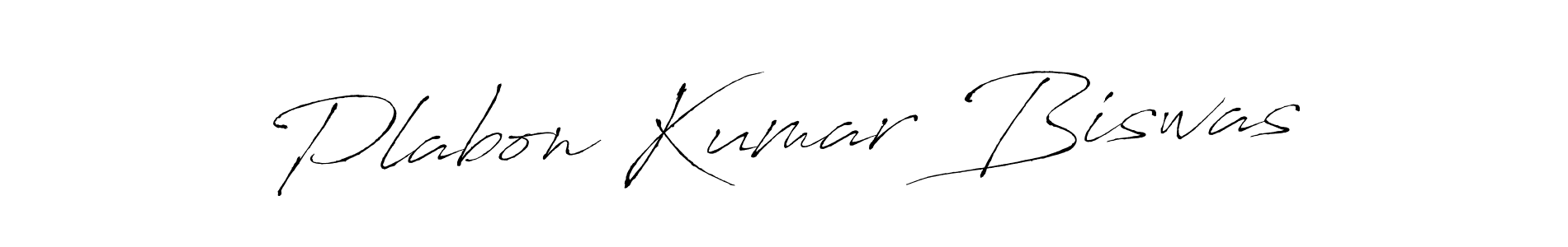 Design your own signature with our free online signature maker. With this signature software, you can create a handwritten (Antro_Vectra) signature for name Plabon Kumar Biswas. Plabon Kumar Biswas signature style 6 images and pictures png